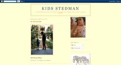 Desktop Screenshot of kidstedman.blogspot.com