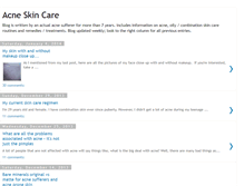 Tablet Screenshot of best-acne-skin-care-methods.blogspot.com