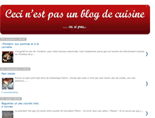 Tablet Screenshot of cecinestpasunblogdecuisine.blogspot.com