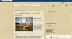 Desktop Screenshot of kayslatestnews.blogspot.com