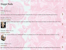 Tablet Screenshot of happi-nails.blogspot.com