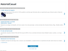 Tablet Screenshot of materialcasual.blogspot.com