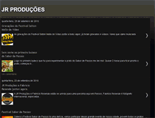 Tablet Screenshot of jrproducoespassos.blogspot.com