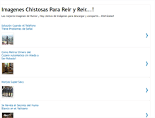 Tablet Screenshot of chistosas-imagenes.blogspot.com