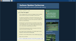 Desktop Screenshot of jacksonspokes.blogspot.com