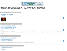 Tablet Screenshot of mujerescr.blogspot.com