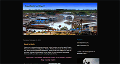 Desktop Screenshot of freedomtoroamsa.blogspot.com