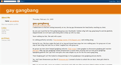 Desktop Screenshot of gay-gangbang.blogspot.com