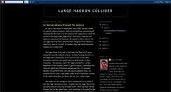 Desktop Screenshot of lhc-news.blogspot.com