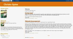 Desktop Screenshot of christospies.blogspot.com