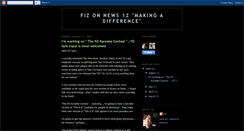 Desktop Screenshot of fizband.blogspot.com