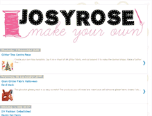 Tablet Screenshot of josyrose.blogspot.com