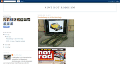 Desktop Screenshot of kiwihotrodding.blogspot.com