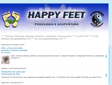 Tablet Screenshot of happyfeetpodologiaemassagem.blogspot.com