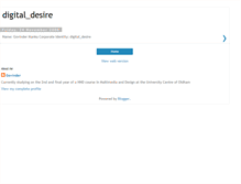 Tablet Screenshot of digitaldesire.blogspot.com