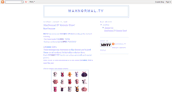 Desktop Screenshot of maxnormaltv.blogspot.com