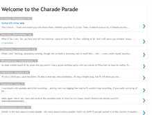 Tablet Screenshot of charadeparade.blogspot.com