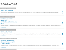 Tablet Screenshot of 2catchathief.blogspot.com