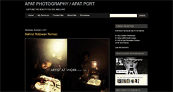 Desktop Screenshot of apatphotography.blogspot.com