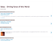 Tablet Screenshot of ideasdrive.blogspot.com
