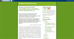 Desktop Screenshot of davidcervera.blogspot.com