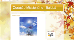 Desktop Screenshot of coracao-missionario.blogspot.com