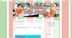 Desktop Screenshot of cookingwithmavis.blogspot.com