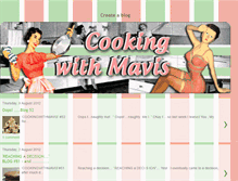 Tablet Screenshot of cookingwithmavis.blogspot.com