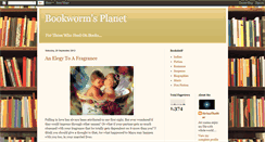 Desktop Screenshot of bookwormsplanet.blogspot.com