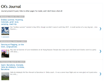 Tablet Screenshot of ckjournal.blogspot.com