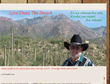 Tablet Screenshot of lovefromthedesert.blogspot.com