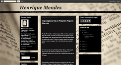 Desktop Screenshot of henriquemendesferreira.blogspot.com