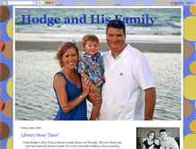 Tablet Screenshot of hodgeandhisfamily.blogspot.com