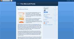 Desktop Screenshot of getmicrosoftpoints.blogspot.com