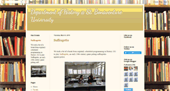 Desktop Screenshot of bonashistorydept.blogspot.com