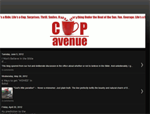Tablet Screenshot of cupavenue.blogspot.com