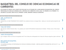 Tablet Screenshot of basquetcienciaseconomicascorrientes.blogspot.com