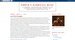 Desktop Screenshot of erruksdarkfallblog.blogspot.com