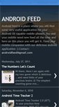 Mobile Screenshot of androidfeed.blogspot.com
