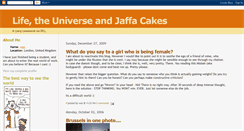 Desktop Screenshot of jaffacakes.blogspot.com