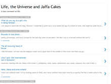 Tablet Screenshot of jaffacakes.blogspot.com