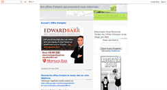 Desktop Screenshot of emploi-ci.blogspot.com