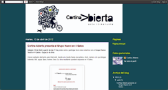 Desktop Screenshot of cortinabierta.blogspot.com