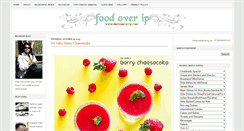 Desktop Screenshot of foodoverip.blogspot.com
