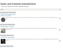 Tablet Screenshot of exoticandirrational.blogspot.com