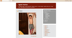 Desktop Screenshot of fashionagnes.blogspot.com
