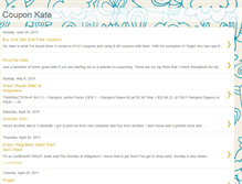 Tablet Screenshot of couponkate.blogspot.com