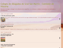 Tablet Screenshot of historiacolegioabogados.blogspot.com