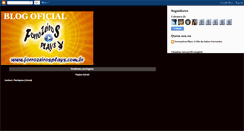 Desktop Screenshot of forrozeirosplays.blogspot.com