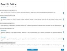 Tablet Screenshot of danchhionline.blogspot.com